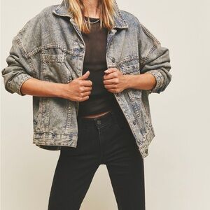 We The Free Opal Swing Denim Jacket